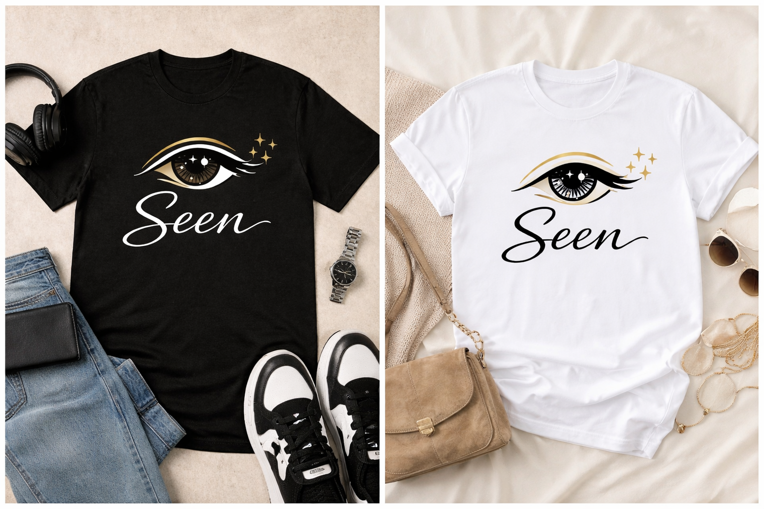 Seen Signature Tee👁️