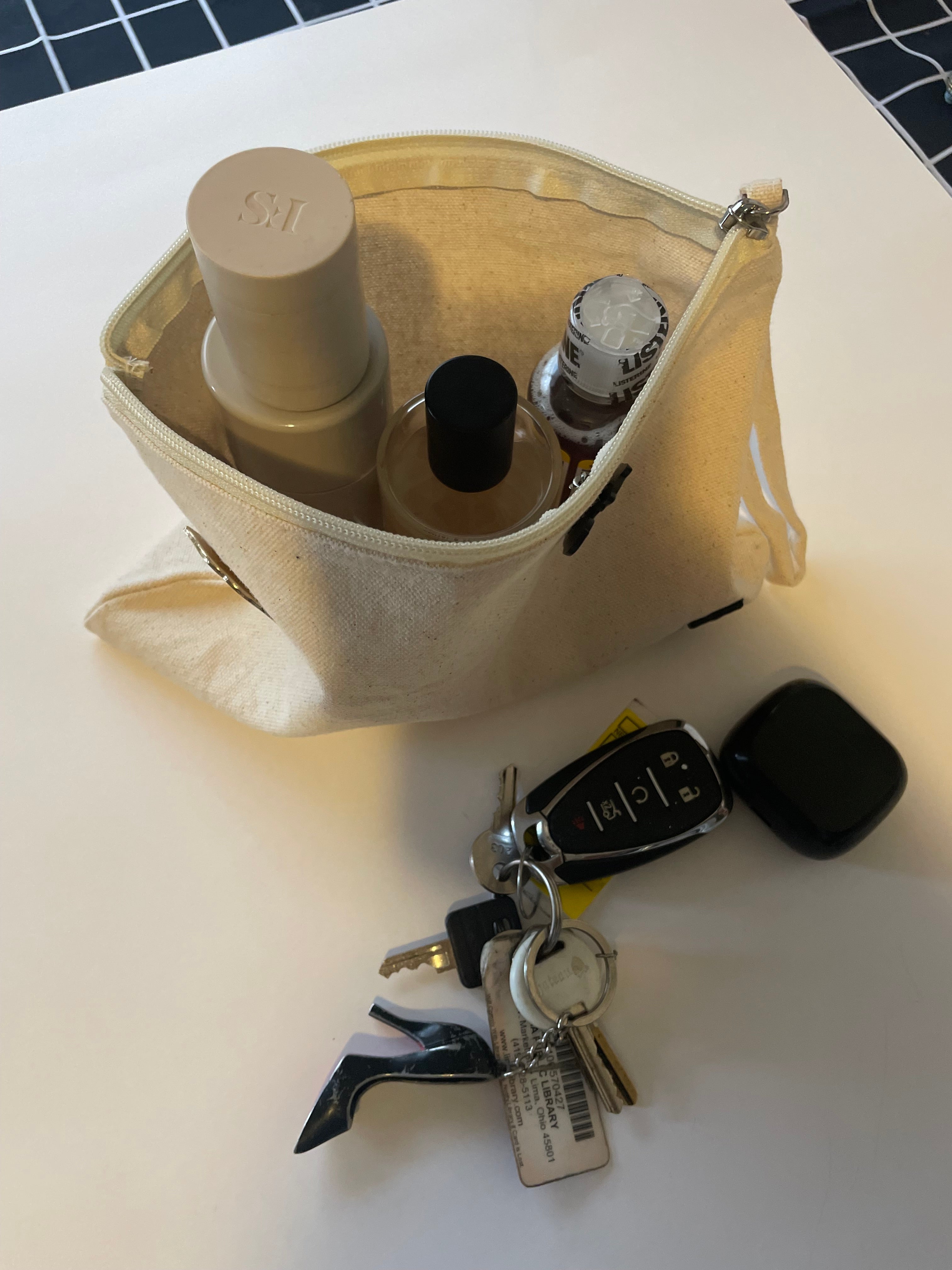 Custom "To Be Seen" Travel Pouch — Starting at $20