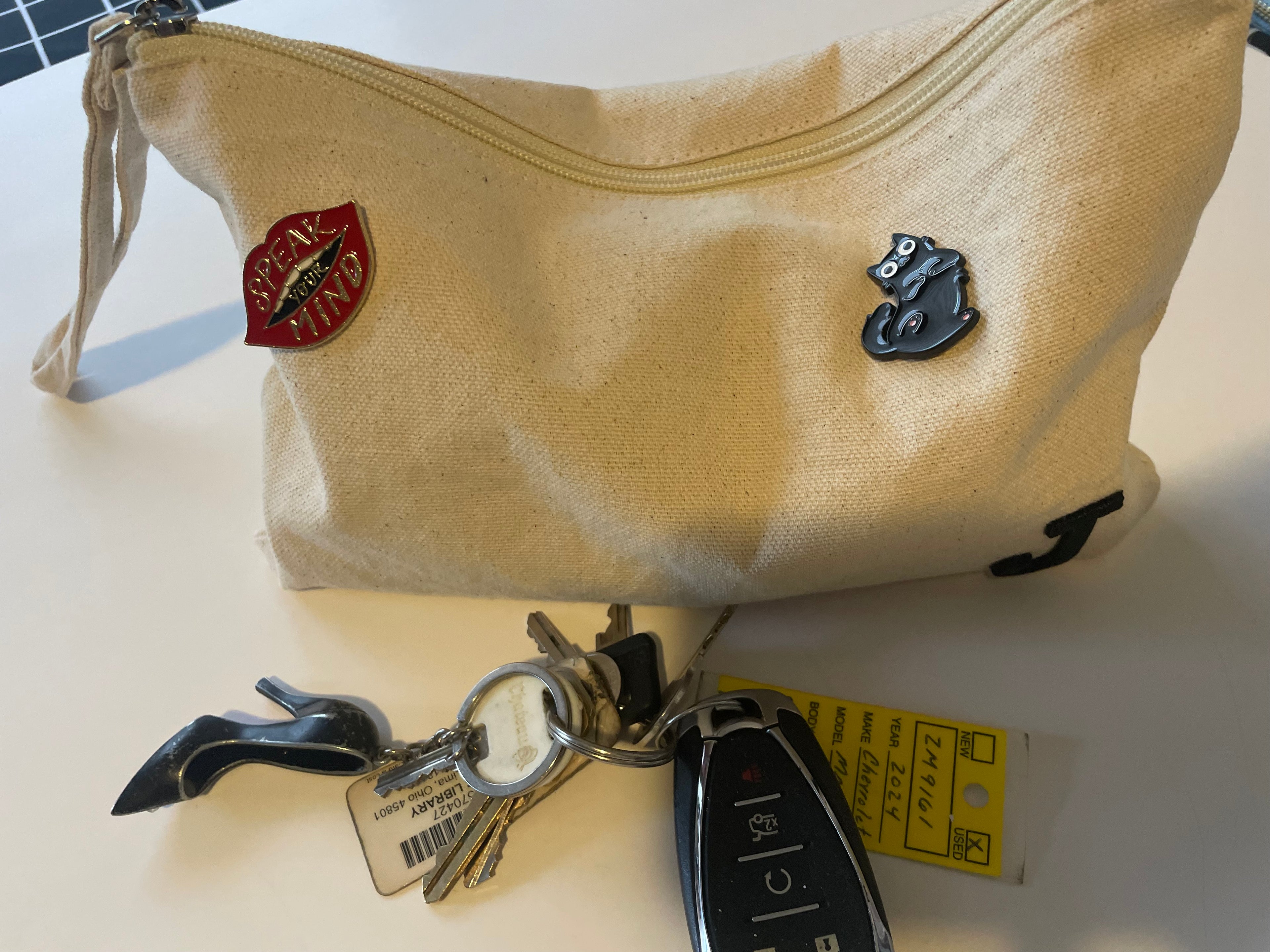 Custom "To Be Seen" Travel Pouch — Starting at $20